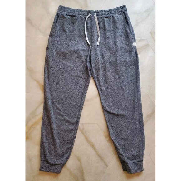 Vuori Women's Medium Dreamknit Performance Joggers Heathered Gray Althleisure - Picture 1 of 8